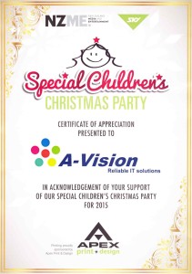 A-Vision Special Childrens party